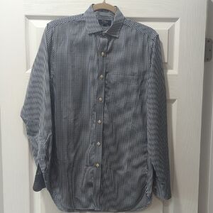 Men's Blue Checkered Shirt